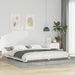 Sengestamme Hvit 180 x 210 cm Massiv furu