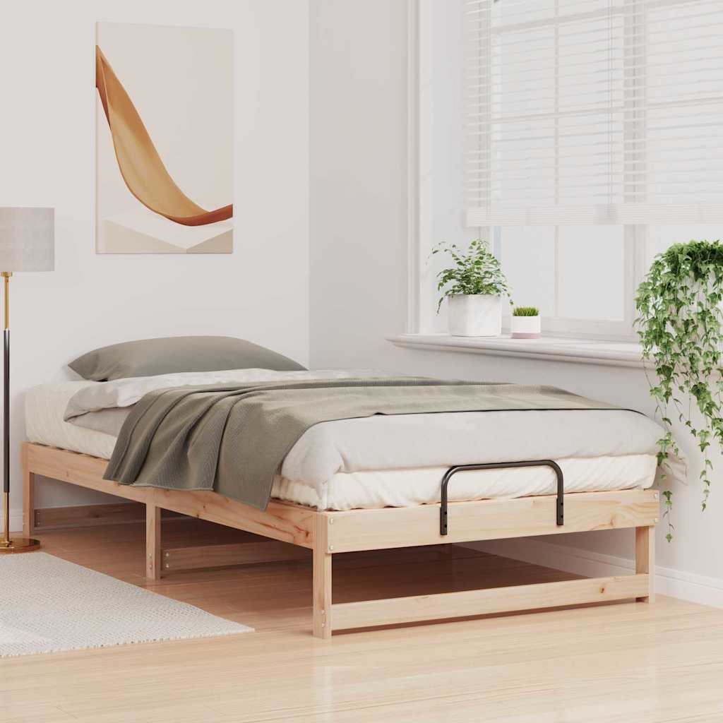 Sengestamme Brun 100 x 200 cm Massiv furu