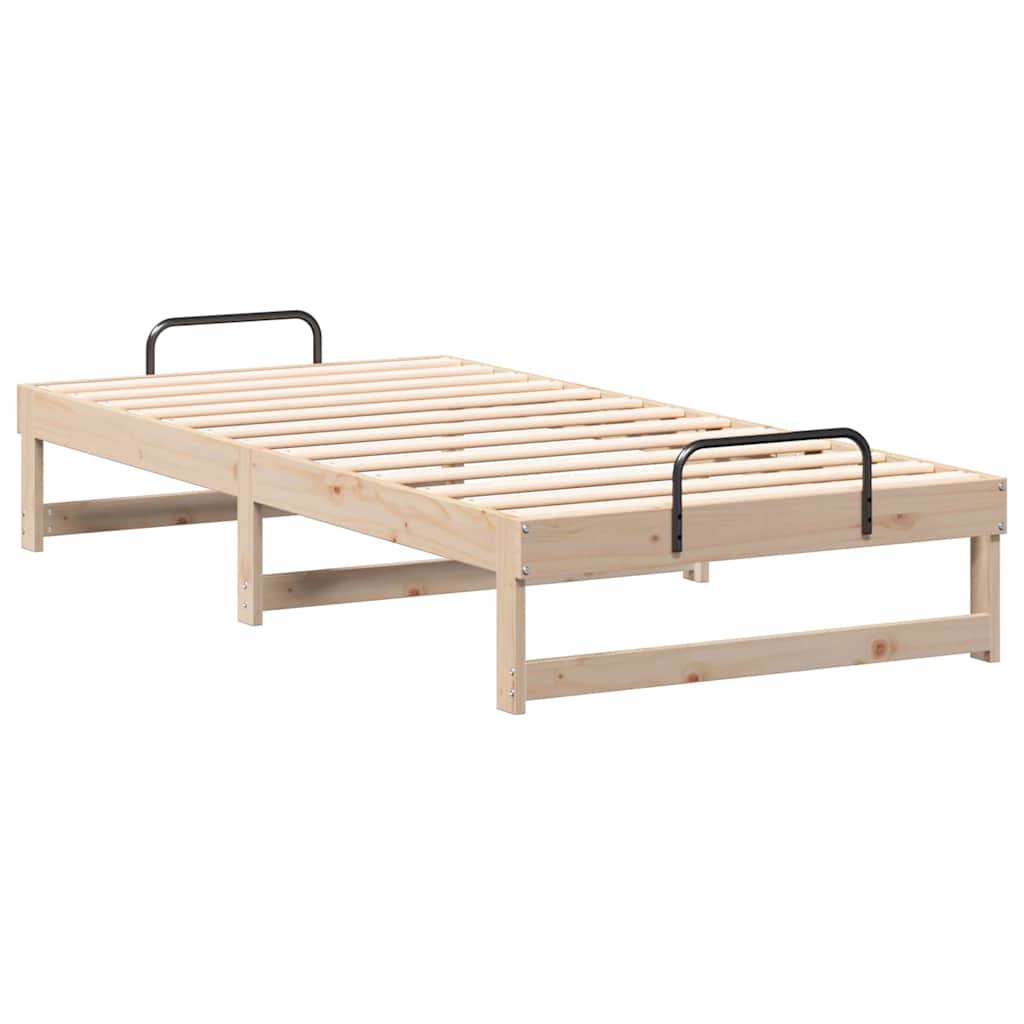 Sengestamme Brun 90 x 200 cm Massiv furu