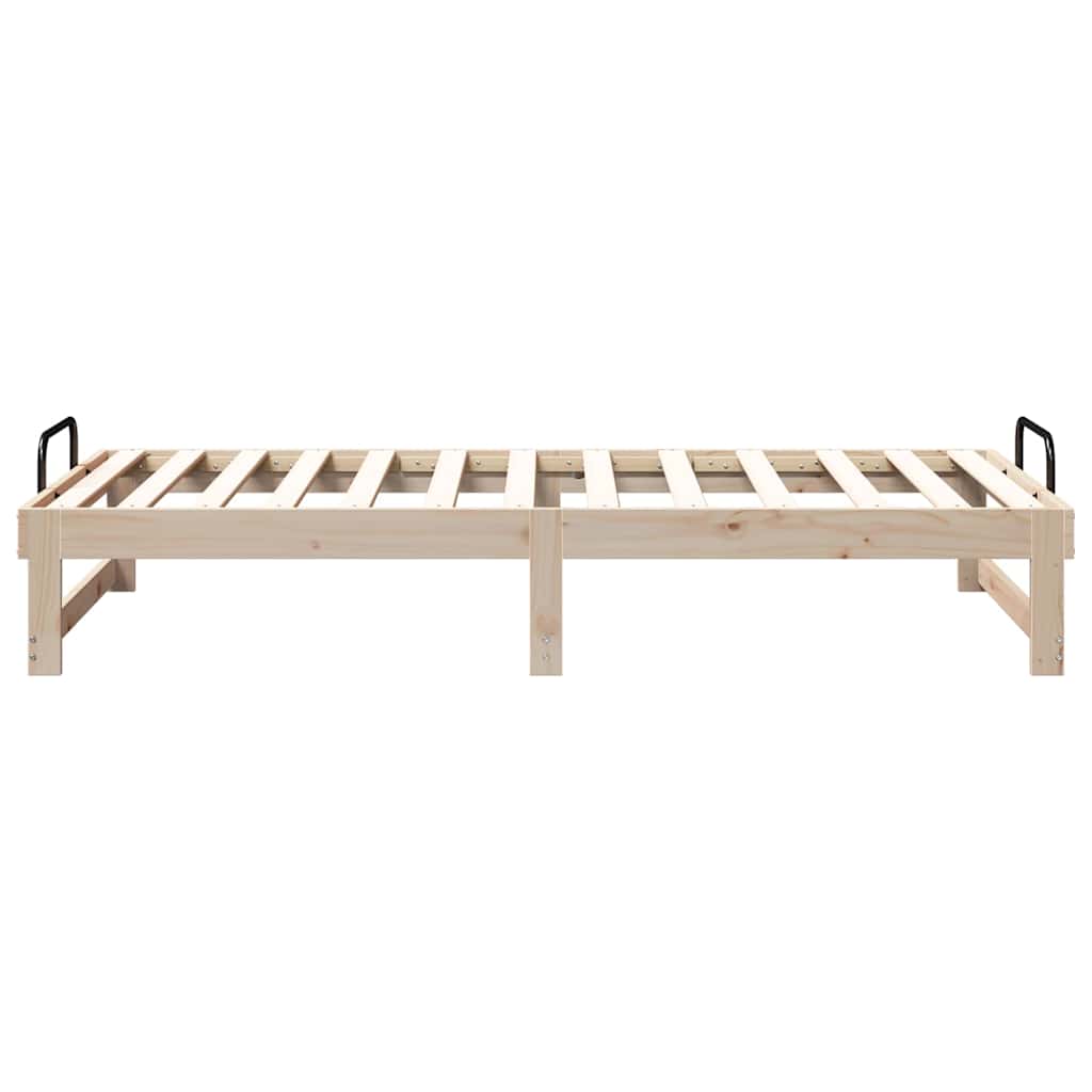 Sengestamme Brun 90 x 200 cm Massiv furu