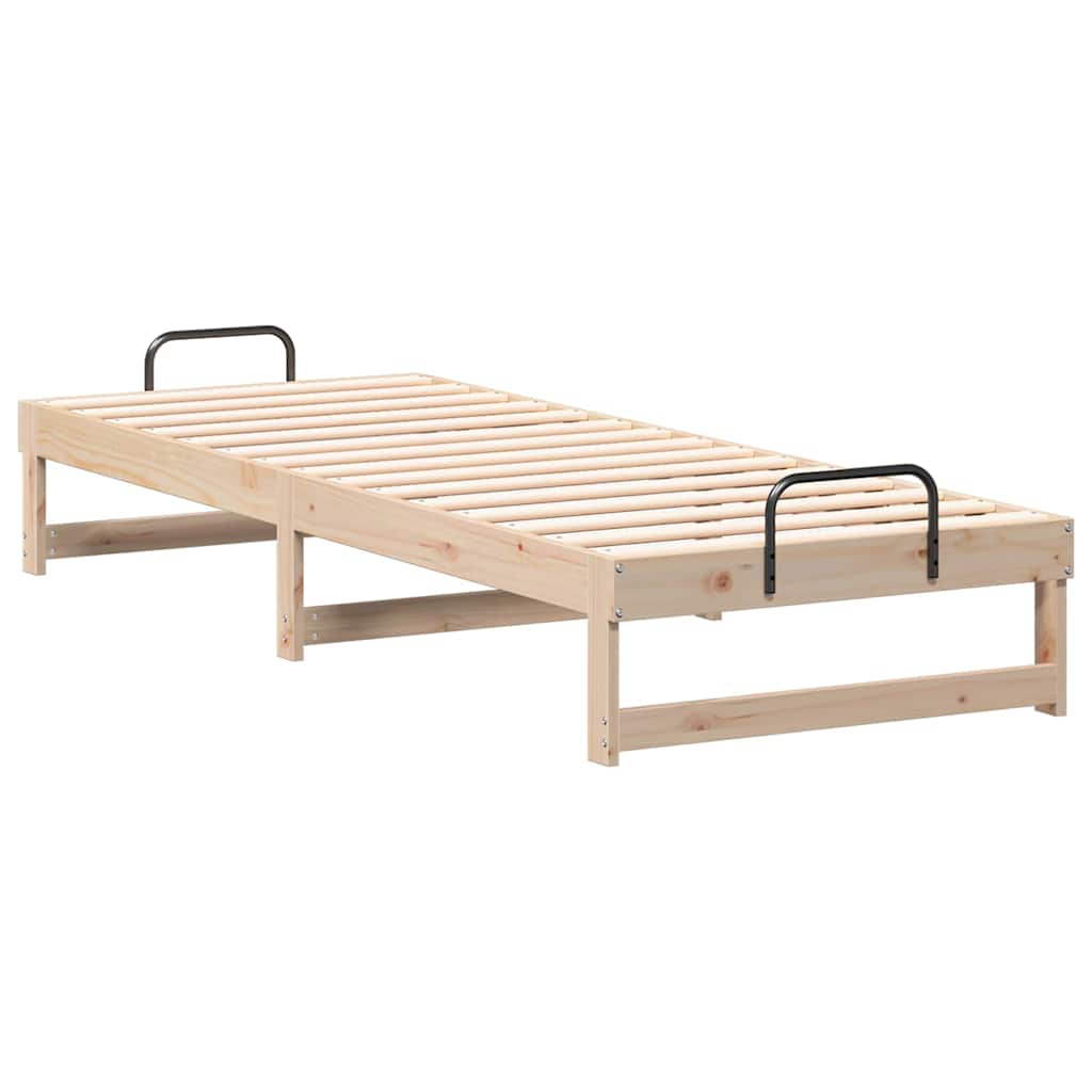 Sengestamme Brun 90 x 210 cm Massiv furu