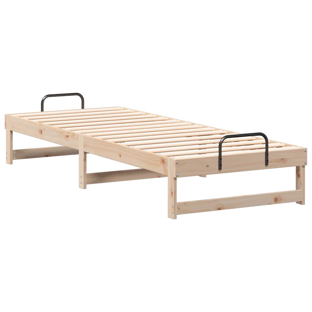 Sengestamme Brun 90 x 210 cm Massiv furu