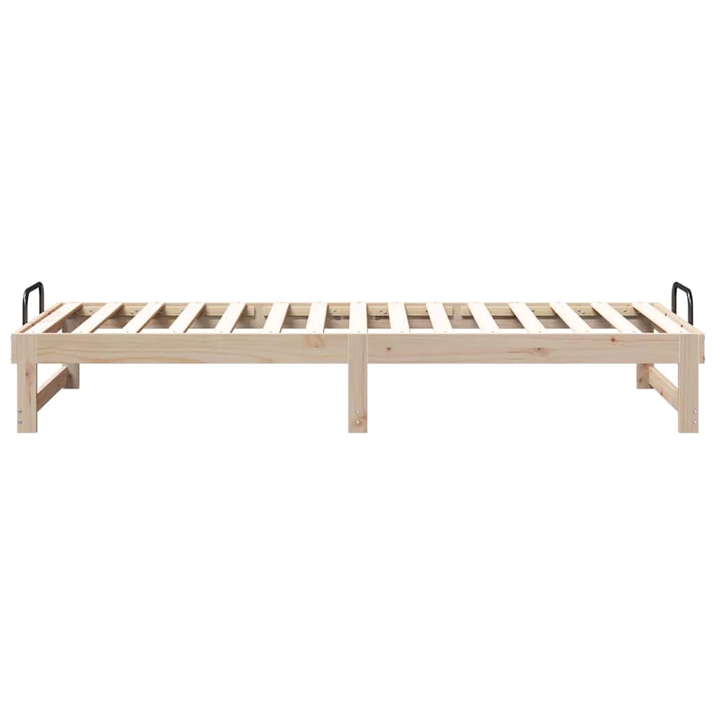Sengestamme Brun 90 x 210 cm Massiv furu