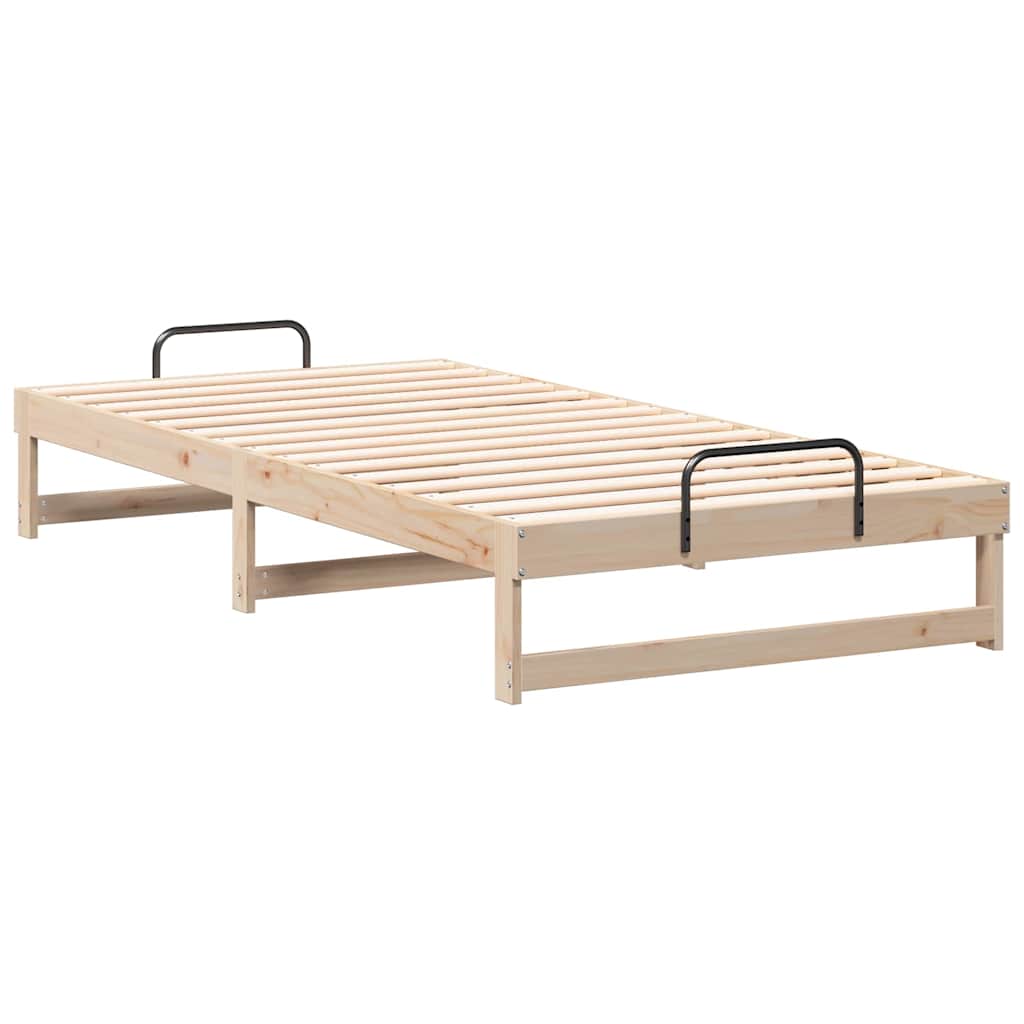 Sengestamme Brun 100 x 210 cm Massiv furu