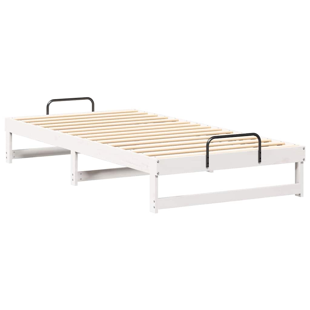 Sengestamme Hvit 100 x 210 cm Massiv furu