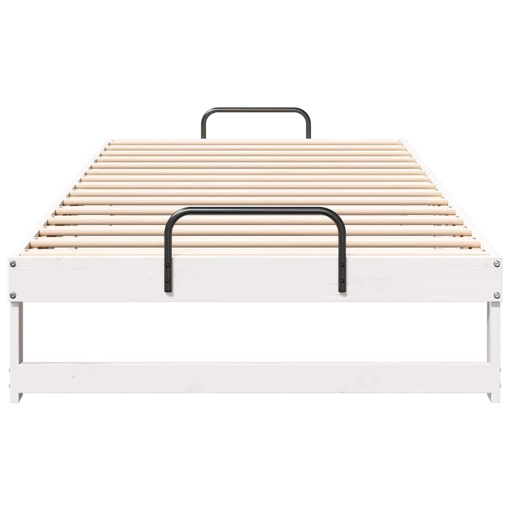Sengestamme Hvit 100 x 210 cm Massiv furu