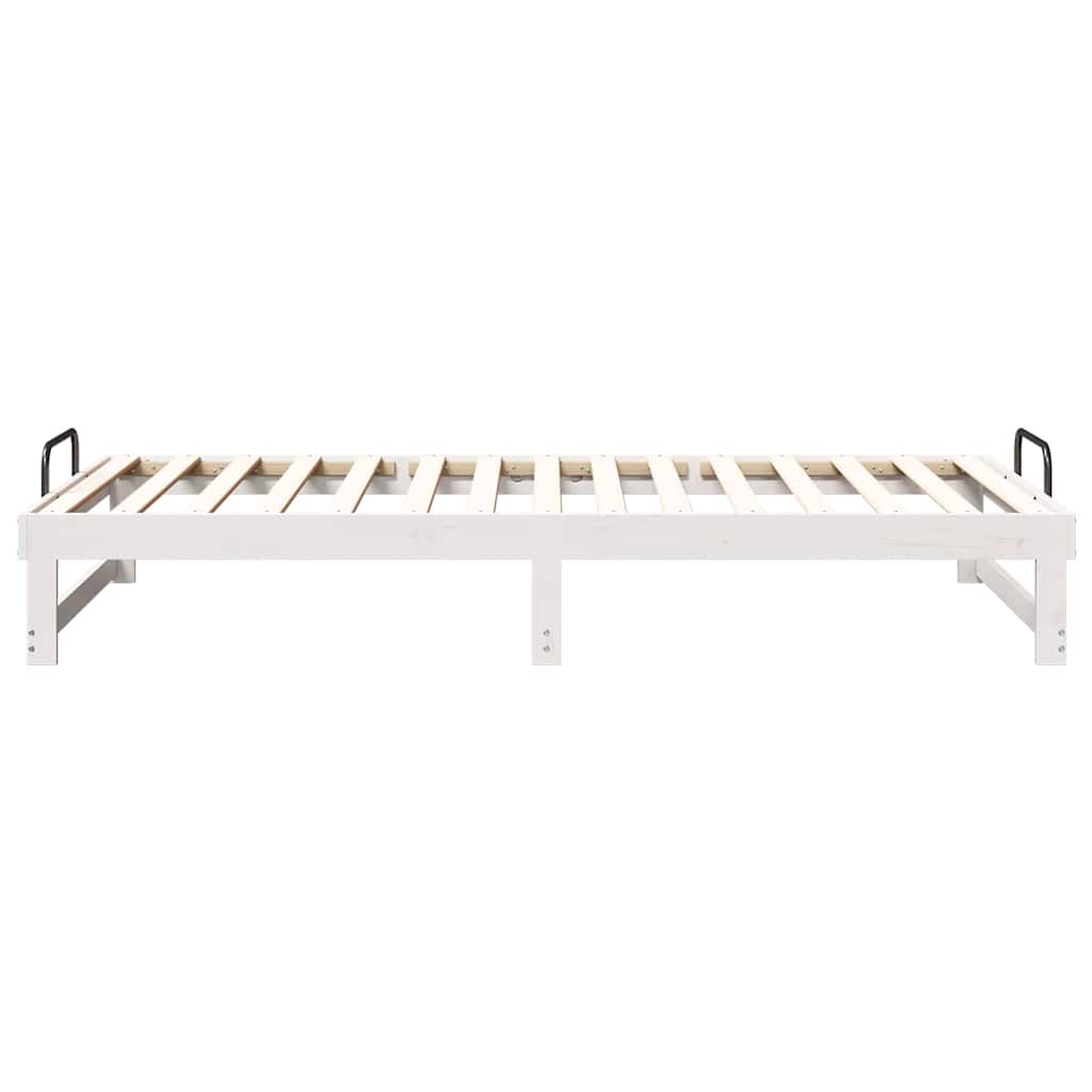 Sengestamme Hvit 100 x 210 cm Massiv furu