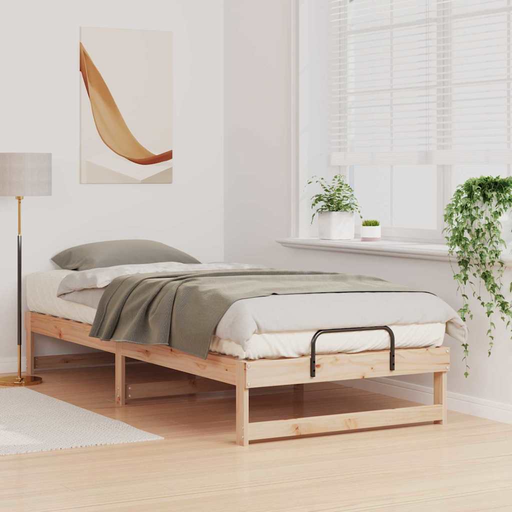 Sengestamme Brun 80 x 220 cm Massiv furu