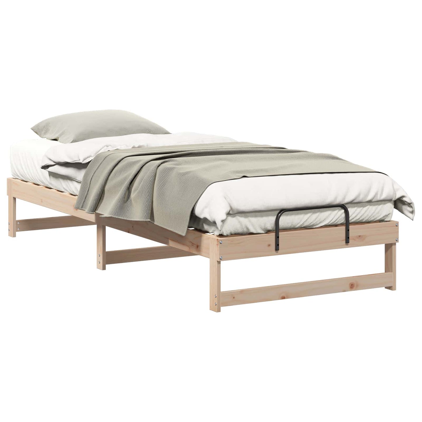 Sengestamme Brun 80 x 220 cm Massiv furu