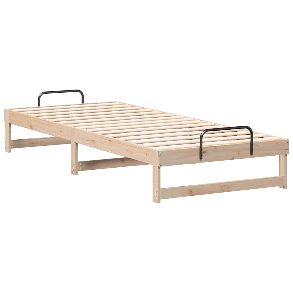 Sengestamme Brun 80 x 220 cm Massiv furu