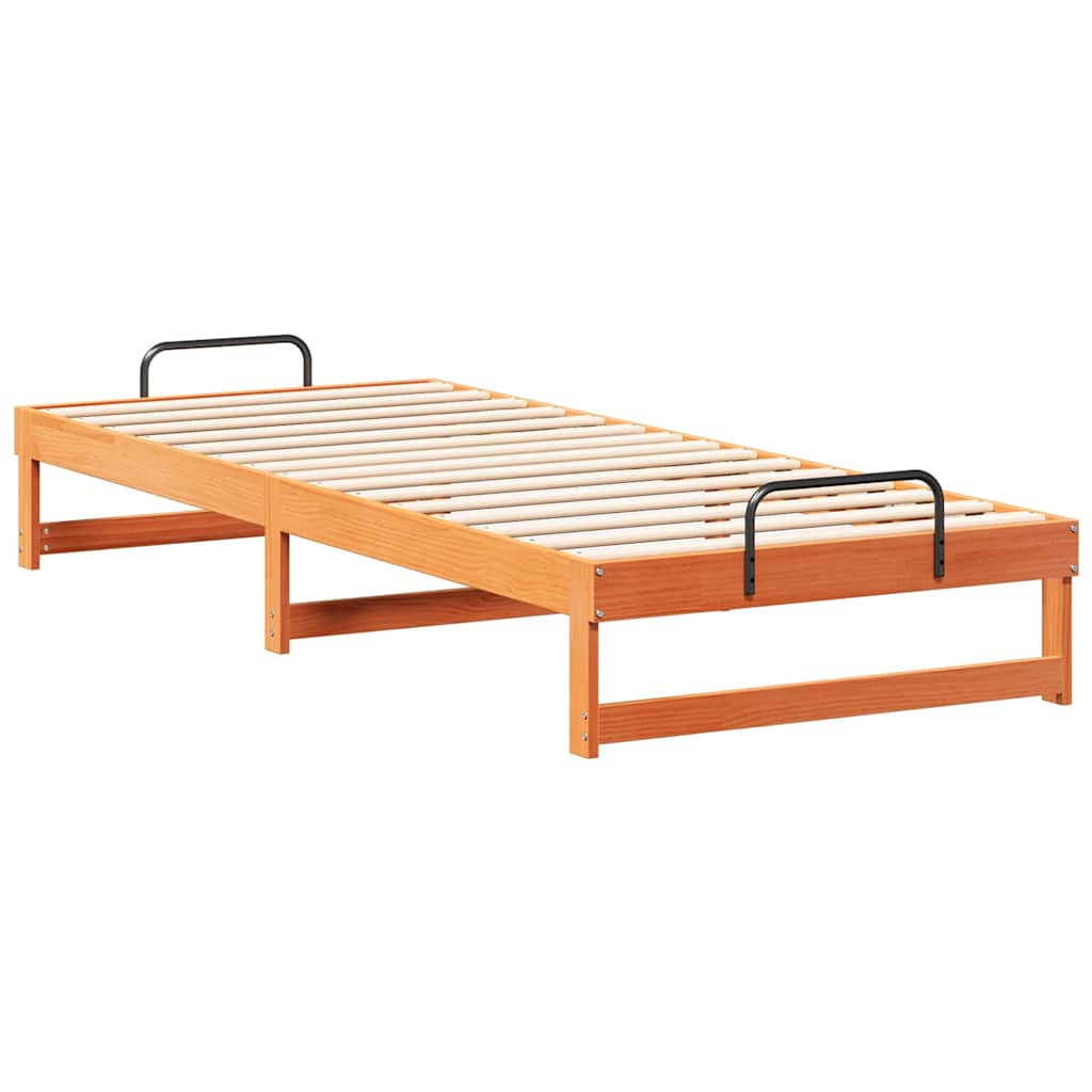 Sengestamme Brun 80 x 220 cm Massiv furu