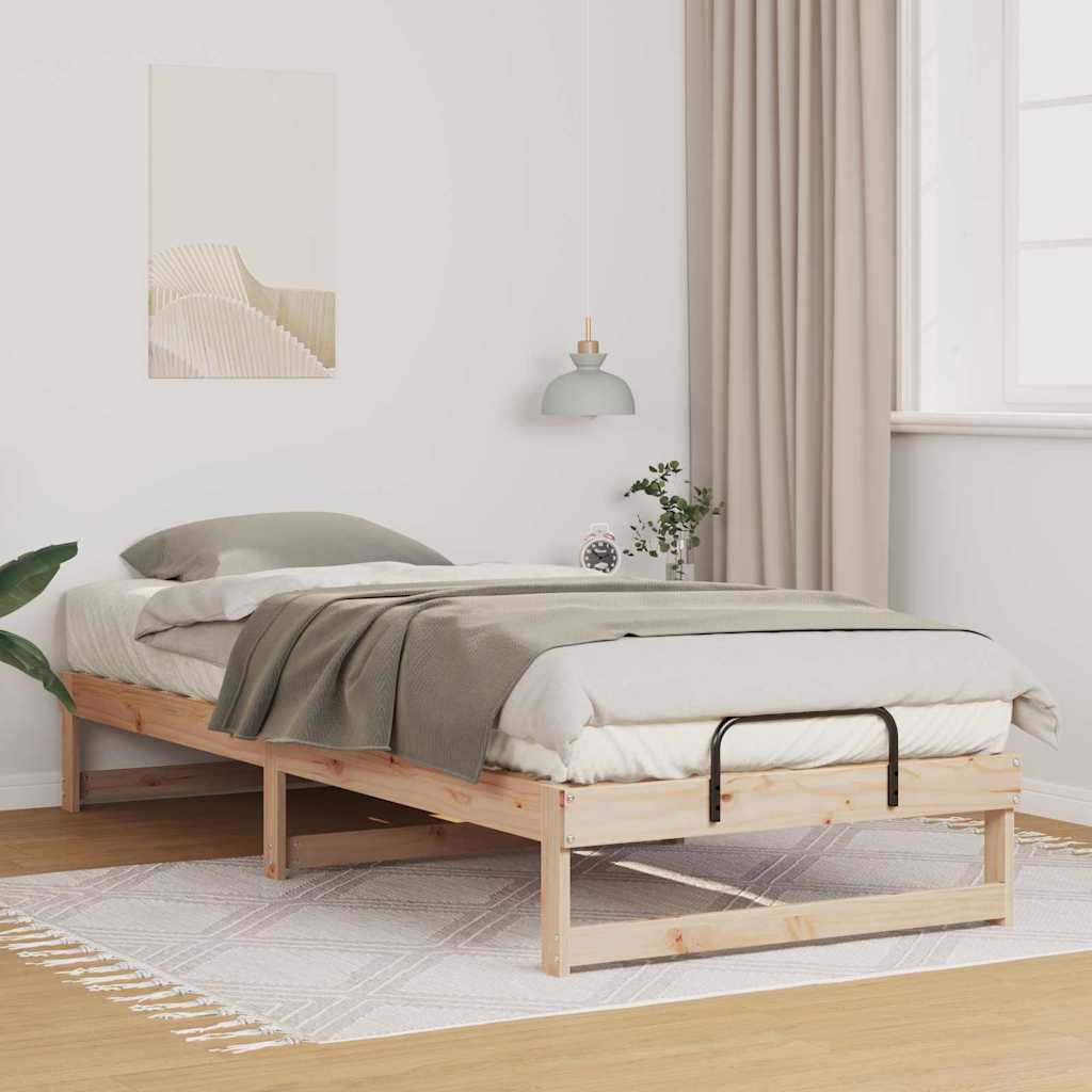 Sengestamme Brun 100 x 220 cm Massiv furu