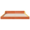 Sengestamme Voksbrun 120 x 200 cm Heltre furu