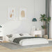 Sengestamme Hvit 140 x 190 cm Massiv furu