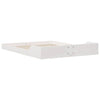 Sengestamme Hvit 140 x 190 cm Heltre furu