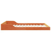 Sengestamme Voksbrun 140 x 190 cm Heltre furu