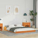 Sengestamme Vokset Brun 135 x 190 cm Massiv furu