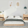 Sengestamme Brun 120 x 190 cm Heltre furu