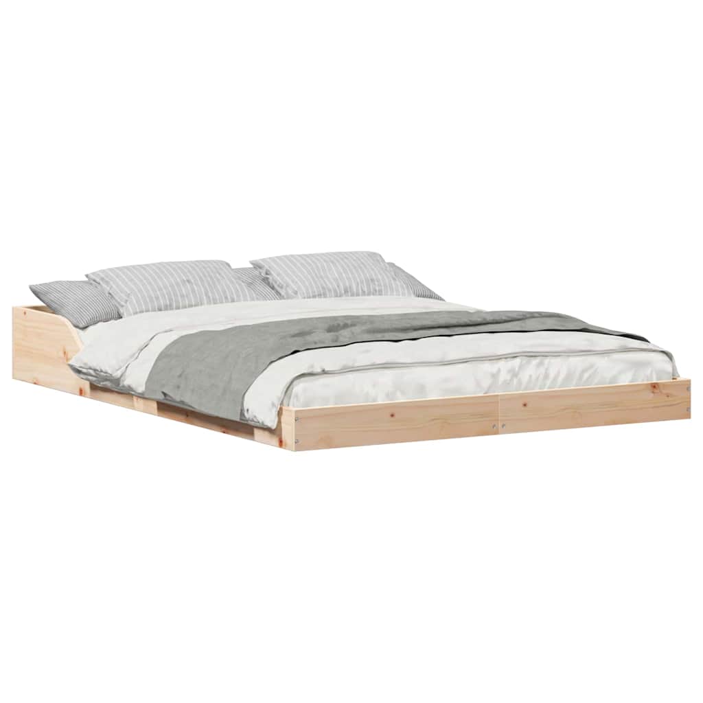 Sengestamme Brun 120 x 190 cm Heltre furu