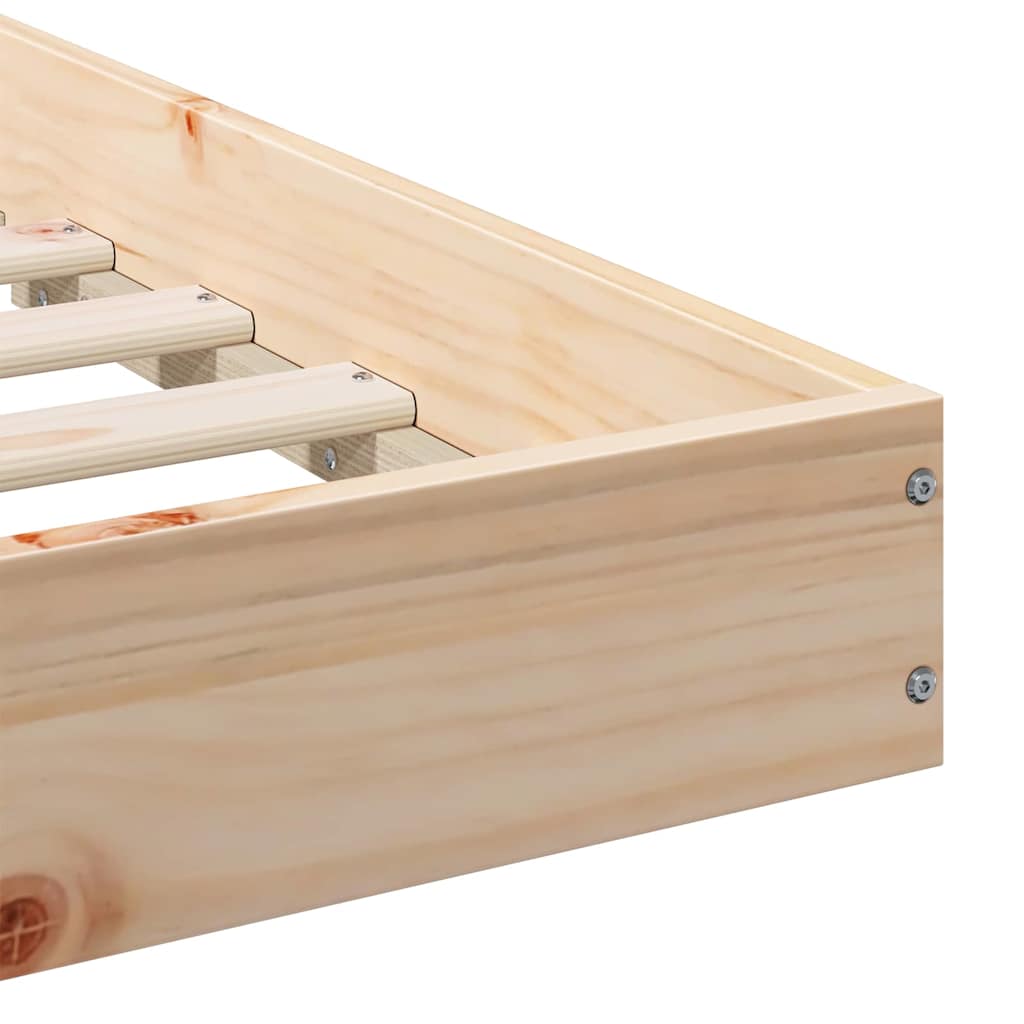 Sengestamme Brun 140 x 210 cm Heltre furu