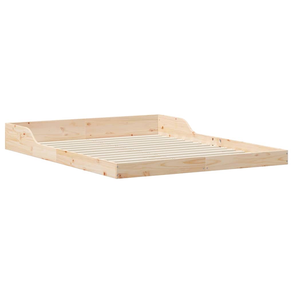 Sengestamme Brun 140 x 210 cm Heltre furu