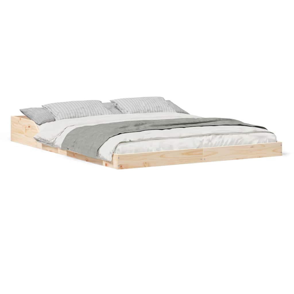 Sengestamme Brun 140 x 210 cm Heltre furu