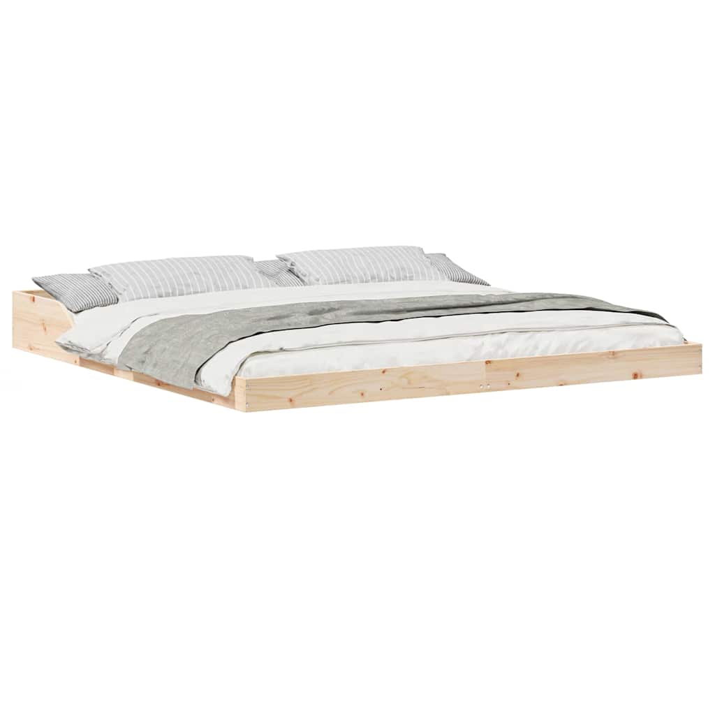 Sengestamme Brun 180 x 210 cm Heltre furu