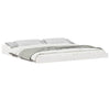 Sengestamme Hvit 180 x 210 cm Heltre furu