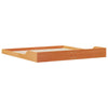 Sengestamme Voksbrun 200 x 210 cm Heltre furu