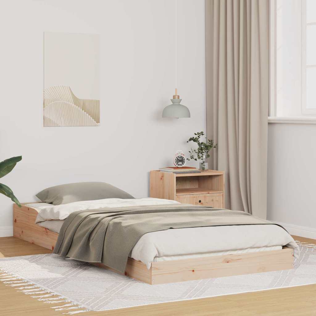 Sengestamme Naturlig 80 x 220 cm Massiv furu