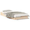 Gulvbedramme Brun 80 x 200 cm Heltre furu