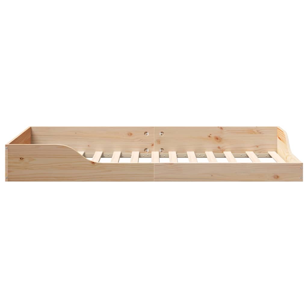 Sengestamme Brun 75 x 190 cm Massiv furu