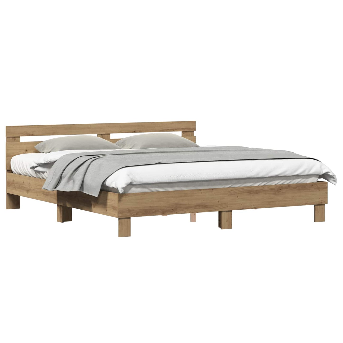 Sengestamme Artisan Eik 203 x 185 x 70 cm Konstruert tre