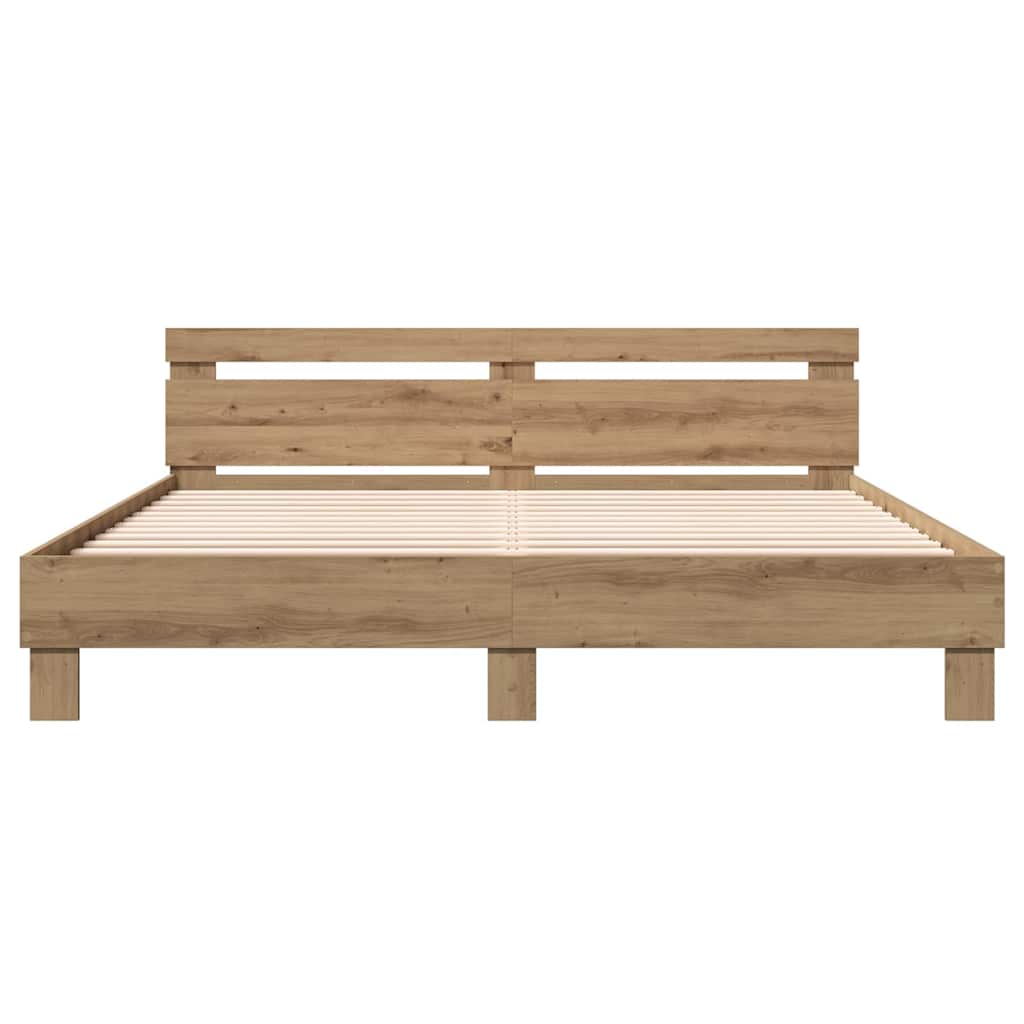 Sengestamme Artisan Eik 203 x 185 x 70 cm Konstruert tre
