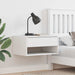 Nattbord med skuff 2 pcs Hvit 50 x 32,5 x 24 cm Heltre furu