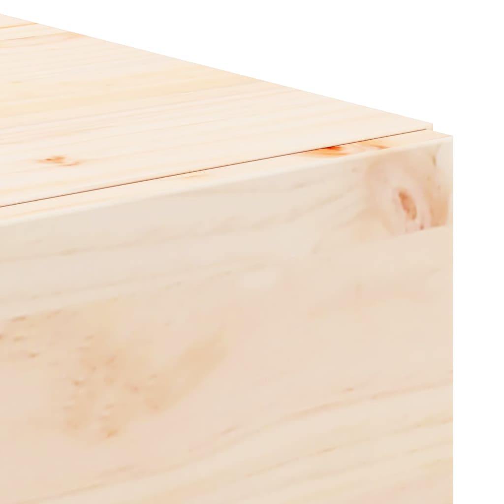 Nattbord med skuff Brun 42 x 32,5 x 40 cm Heltre furu