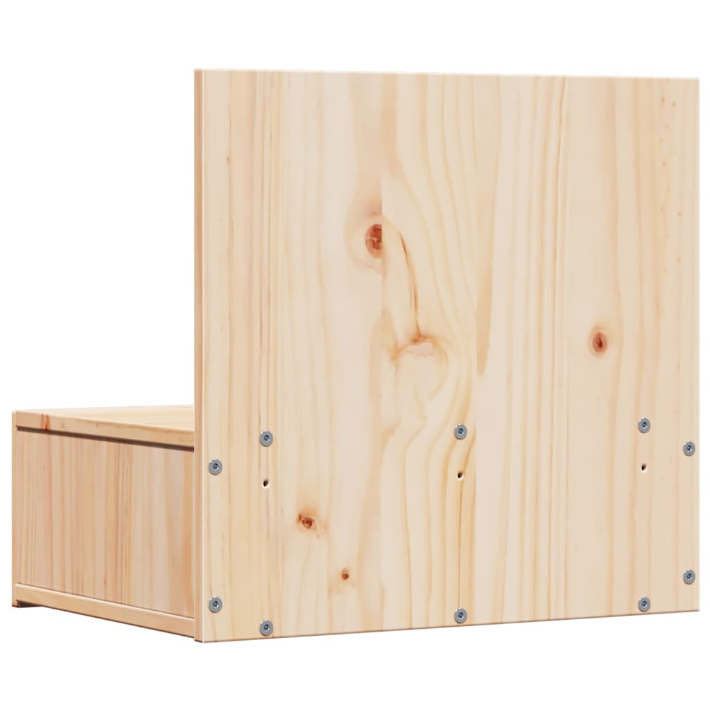 Nattbord med skuff Brun 42 x 32,5 x 40 cm Heltre furu
