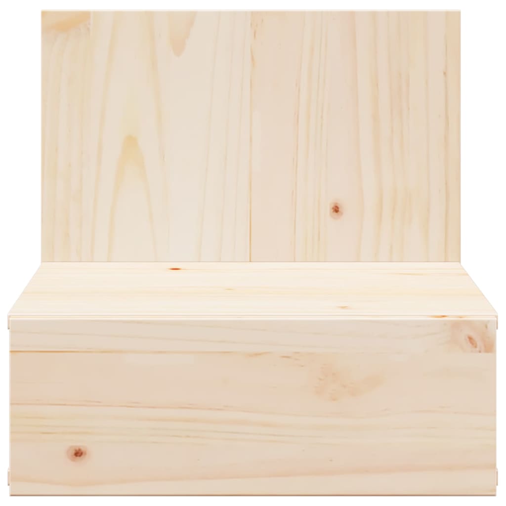 Nattbord med skuff Brun 42 x 32,5 x 40 cm Heltre furu