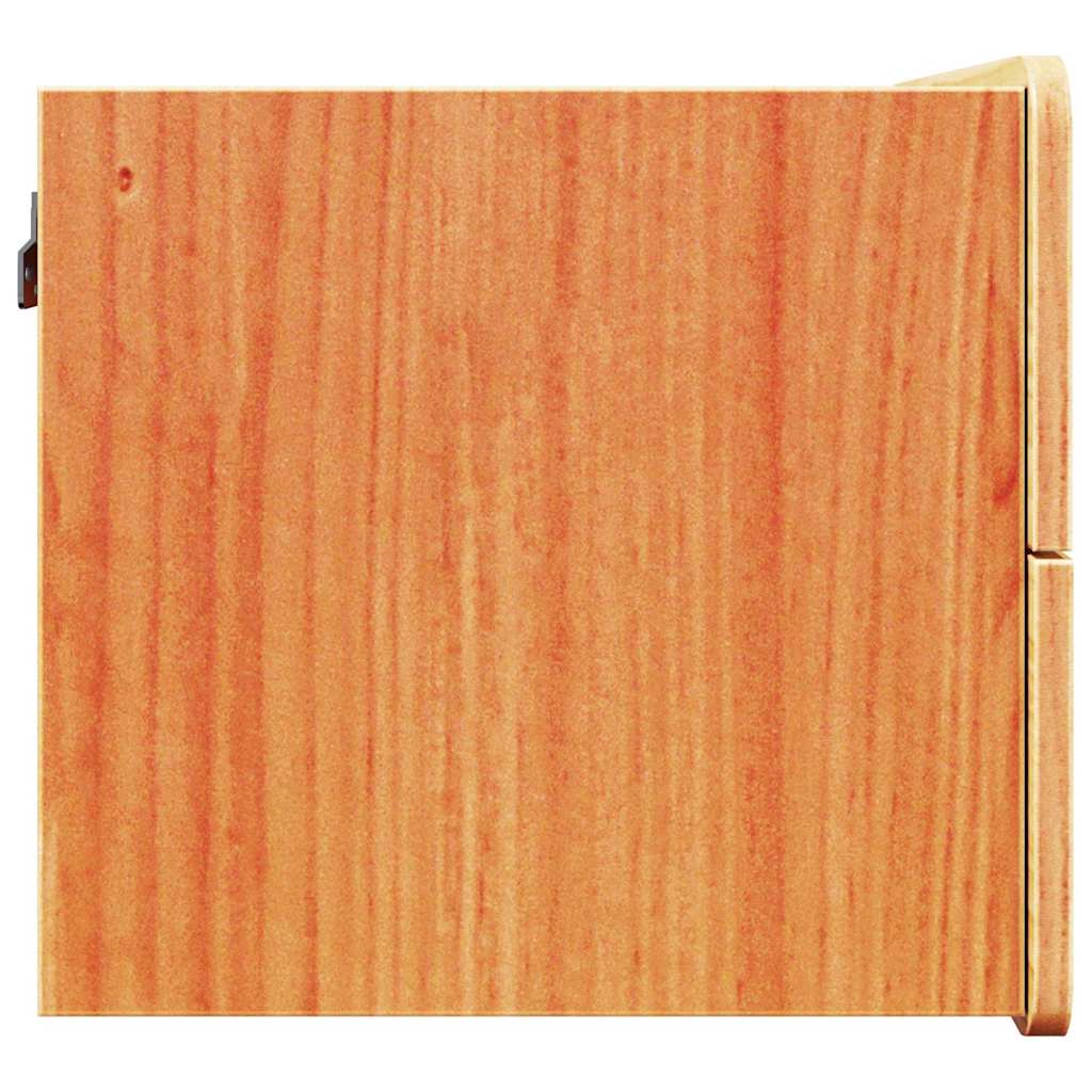 Nattbord med skuff Voksbrun 39 x 34 x 33 cm Heltre furu