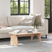 Kaffebord Naturlig 80 x 50 x 31 cm Heltre furu