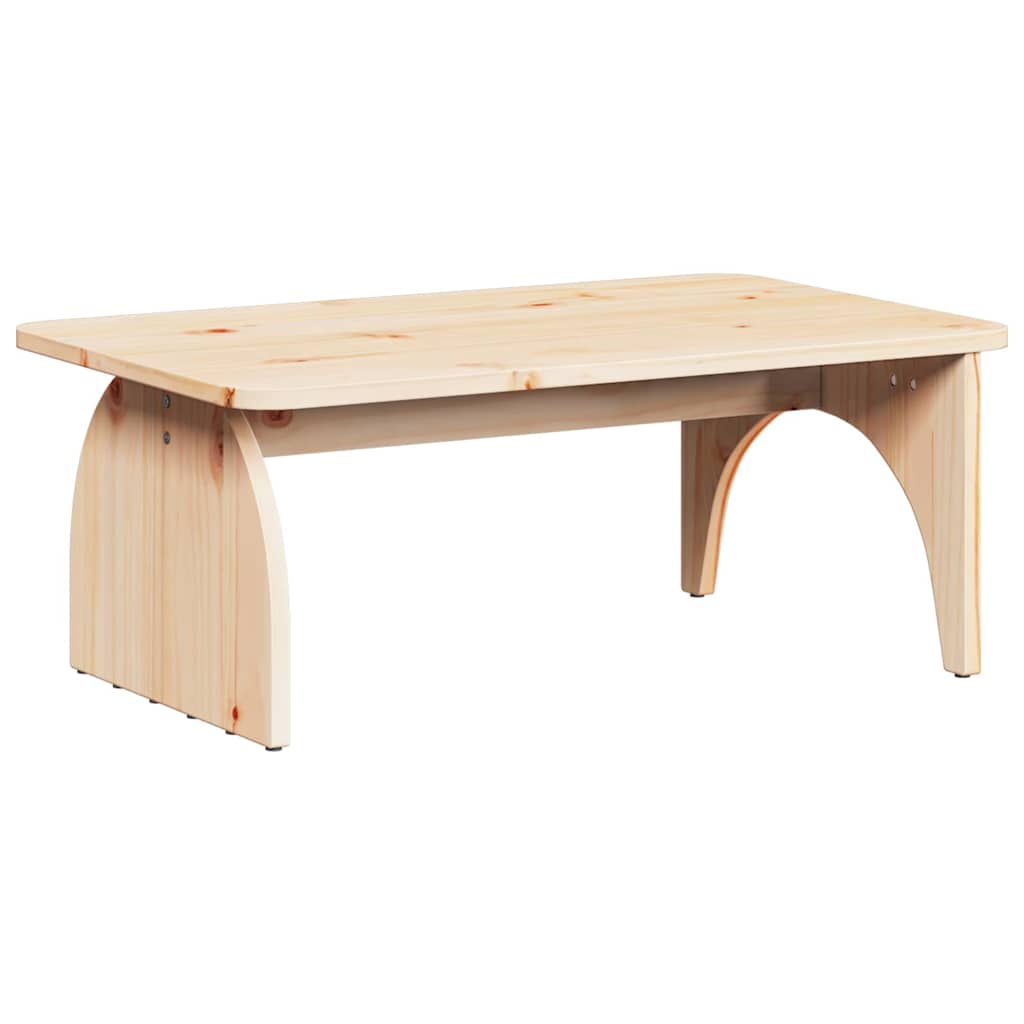 Kaffebord Naturlig 80 x 50 x 31 cm Heltre furu
