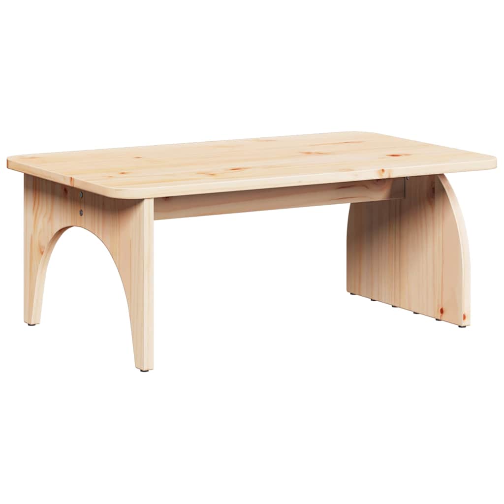 Kaffebord Naturlig 80 x 50 x 31 cm Heltre furu