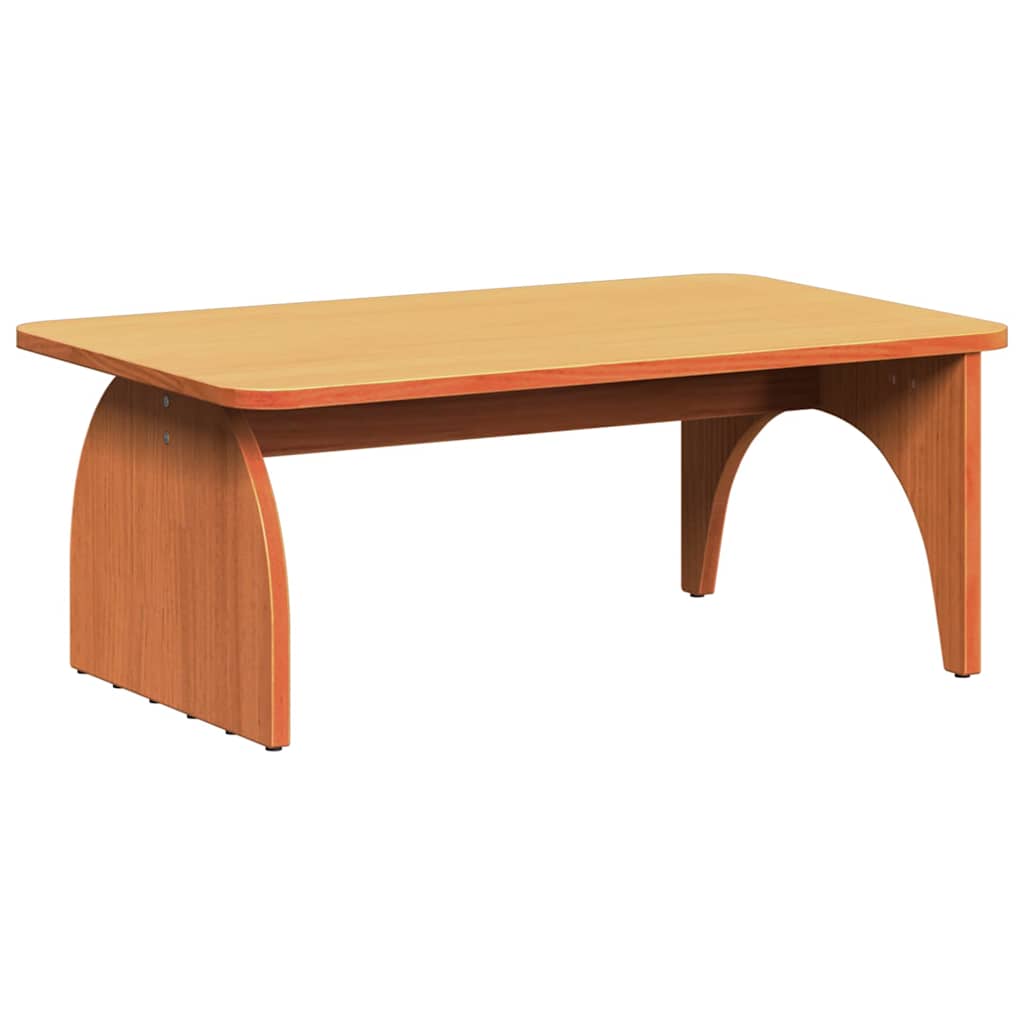 Kaffebord Vokset Brun 80 x 50 x 31 cm Heltre furu