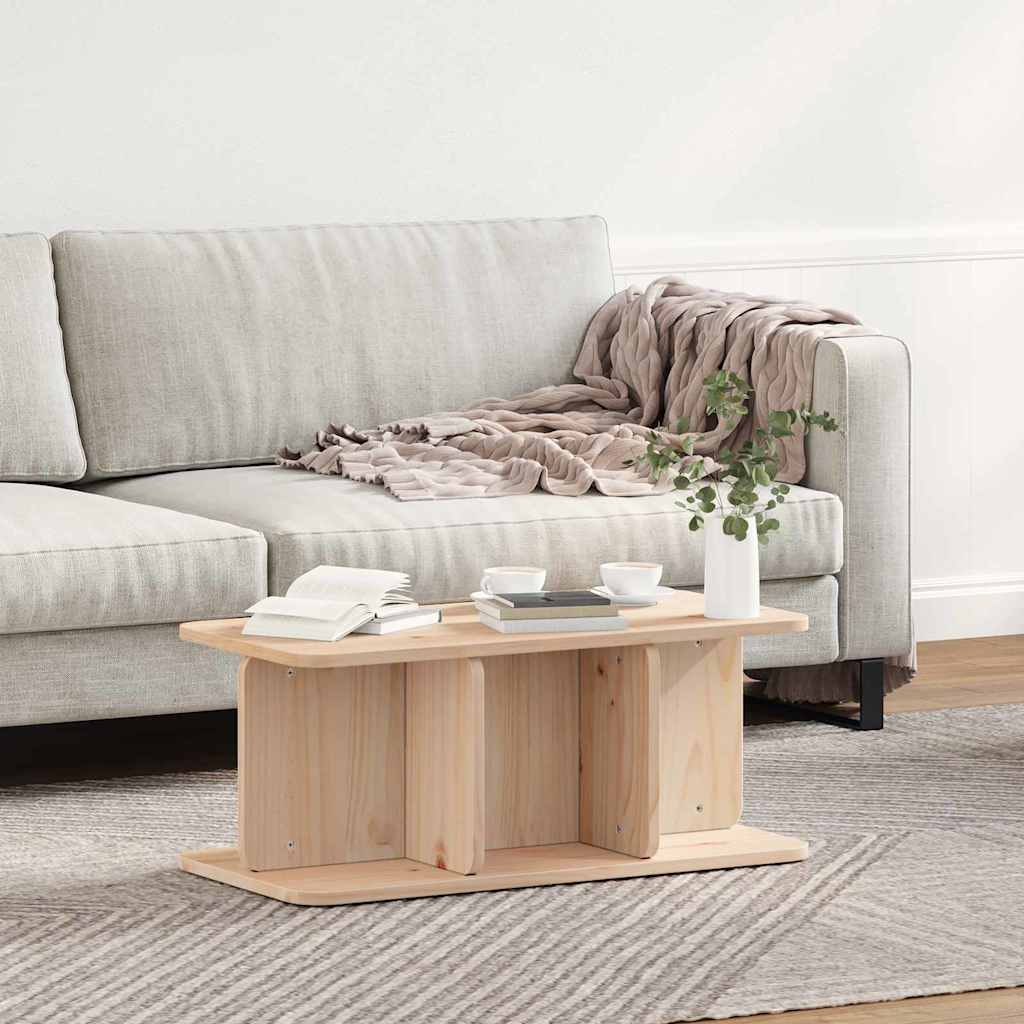 Kaffebord Naturlig 80 x 39,5 x 33,5 cm Heltre furu