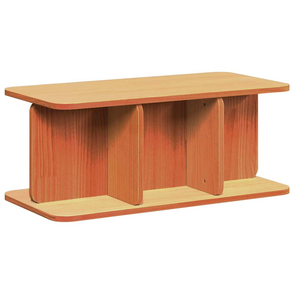 Kaffebord Vokset Brun 80 x 39,5 x 33,5 cm Heltre furu