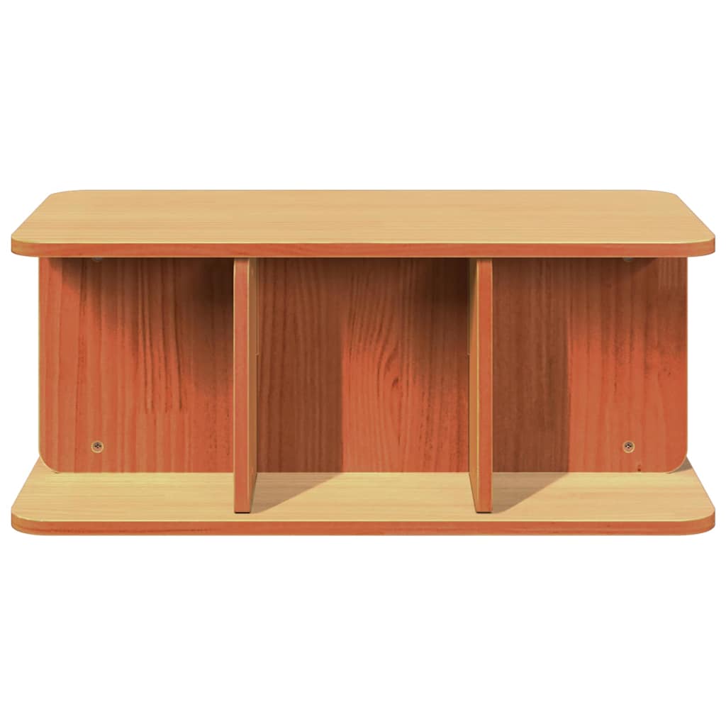 Kaffebord Vokset Brun 80 x 39,5 x 33,5 cm Heltre furu
