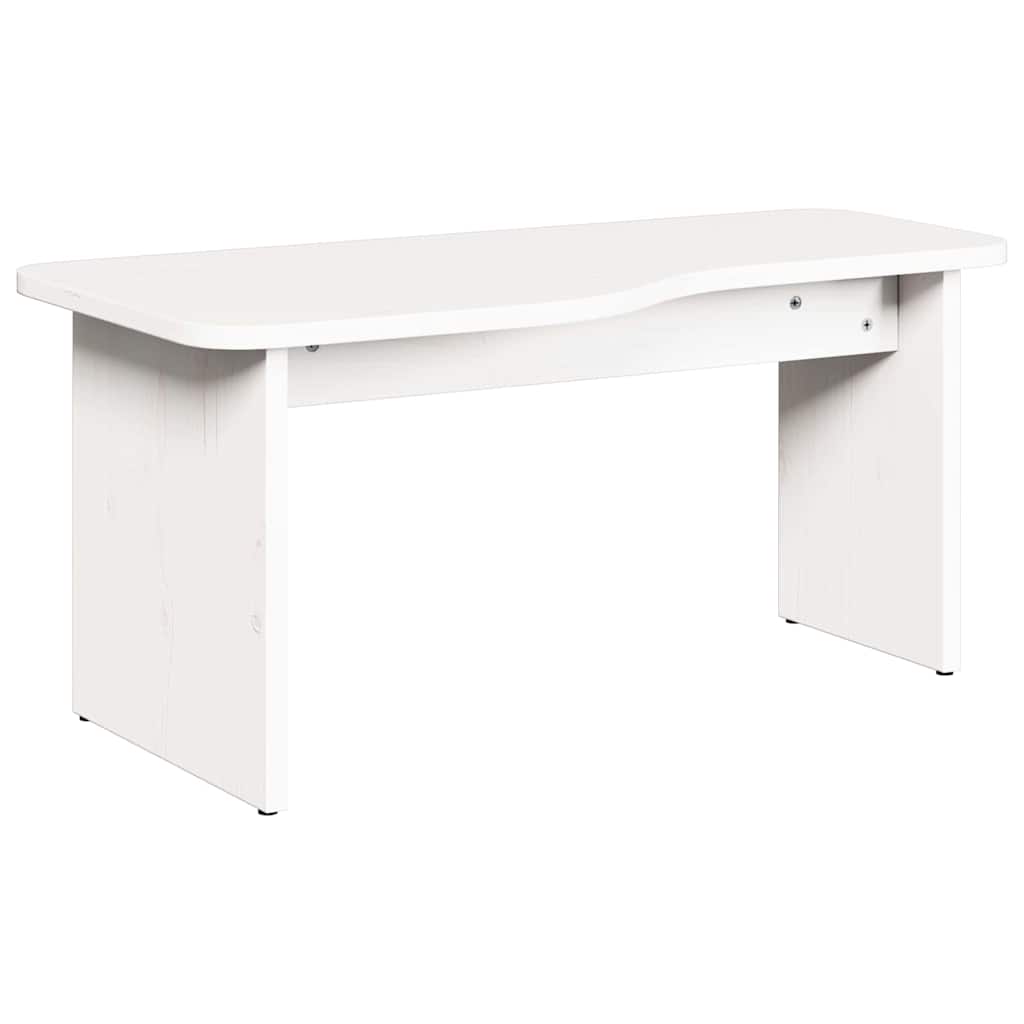 Kaffebord 2 pcs Hvit Heltre furu