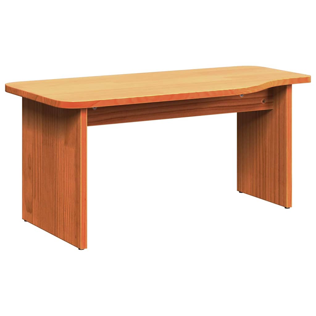 Kaffebord 2 pcs Vokset Brun Heltre furu