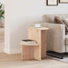 Kaffebord Naturlig 50 x 40 x 50 cm Heltre furu