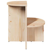 Sidetabell Naturlig 50 x 40 x 50 cm Heltre furu